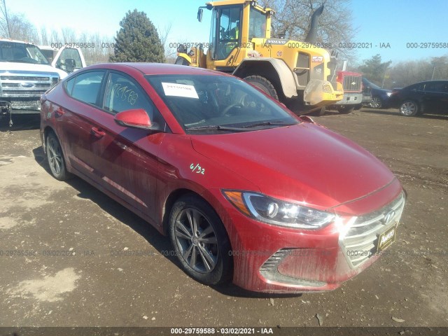 HYUNDAI ELANTRA 2018 5npd84lf1jh300846