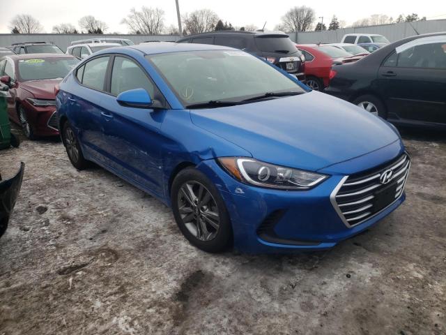 HYUNDAI ELANTRA SE 2018 5npd84lf1jh304167