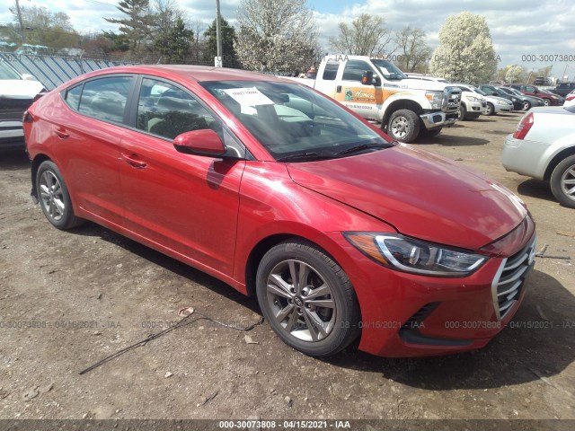 HYUNDAI ELANTRA 2018 5npd84lf1jh316836