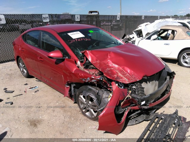 HYUNDAI ELANTRA 2018 5npd84lf1jh316934