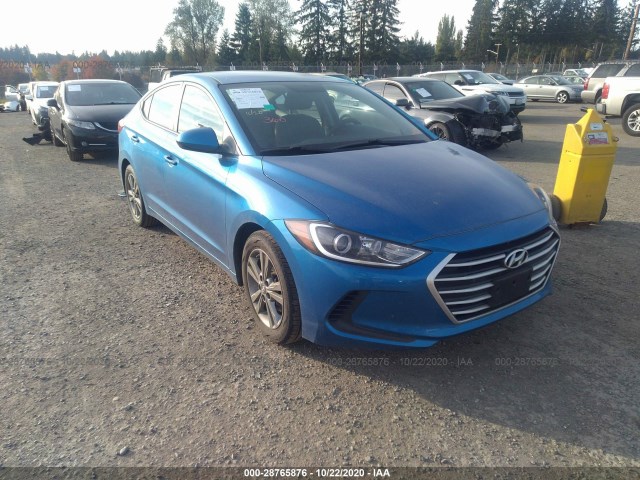 HYUNDAI ELANTRA 2018 5npd84lf1jh327822