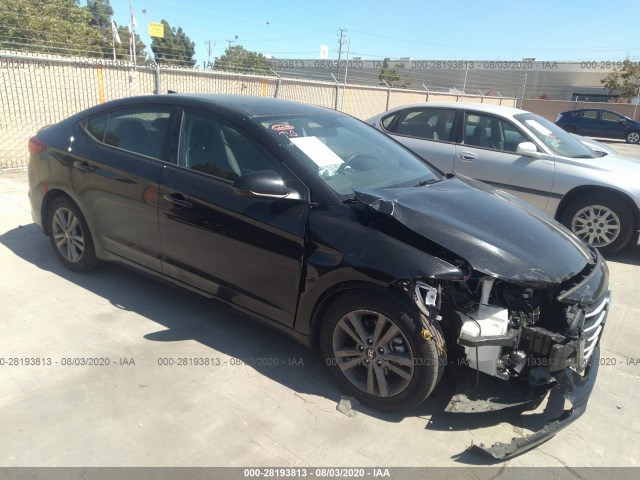 HYUNDAI ELANTRA 2018 5npd84lf1jh341817