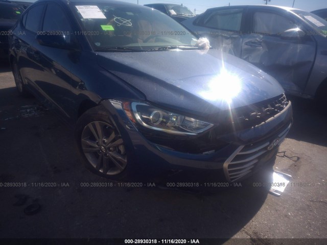 HYUNDAI ELANTRA 2018 5npd84lf1jh393464