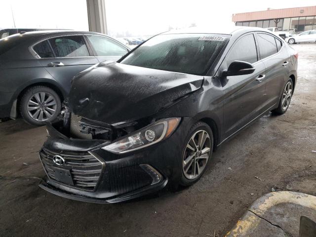 HYUNDAI ELANTRA SE 2017 5npd84lf2hh031105