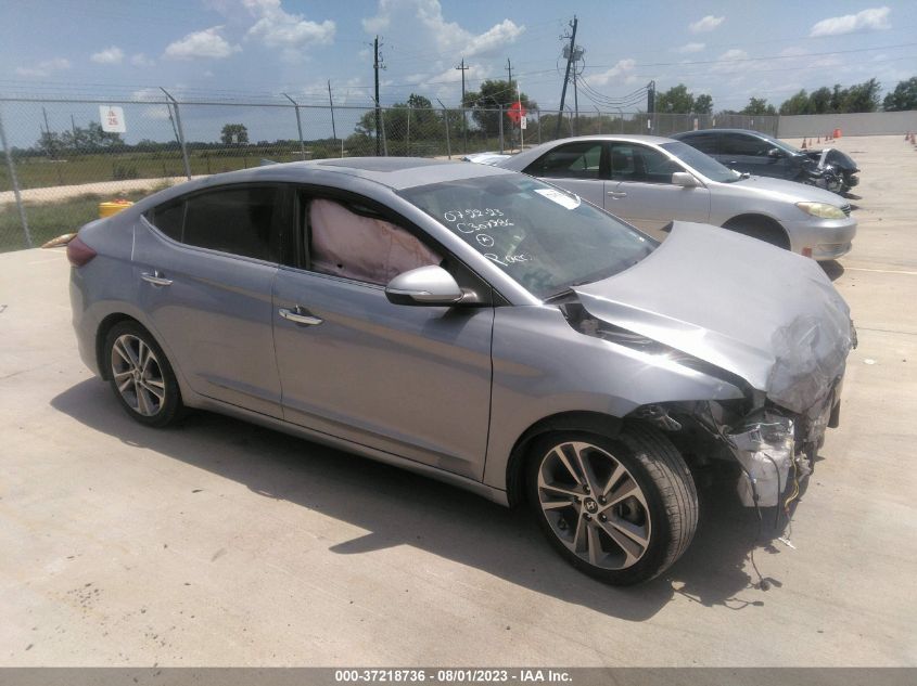 HYUNDAI ELANTRA 2017 5npd84lf2hh035994