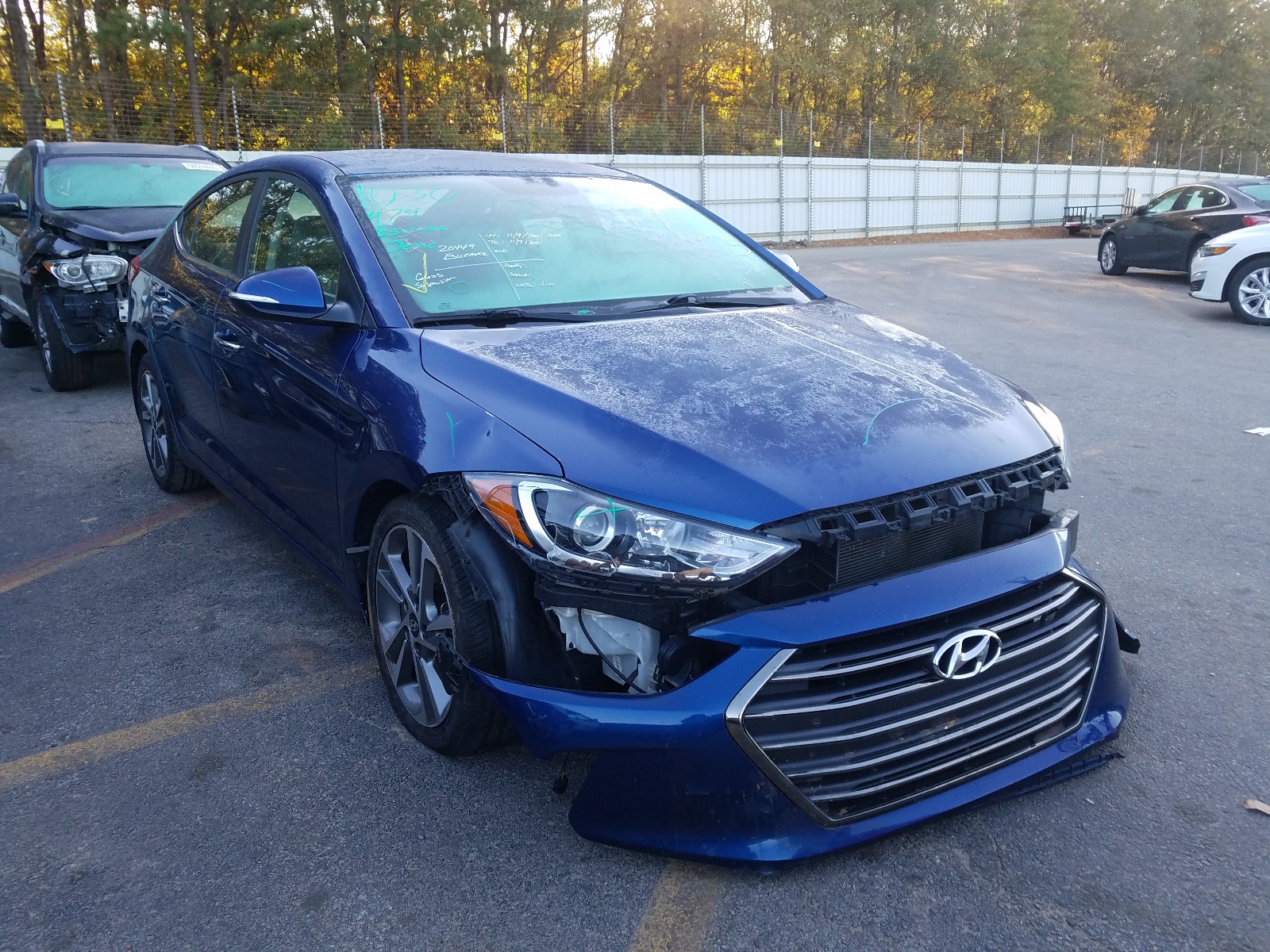 HYUNDAI ELANTRA SE 2017 5npd84lf2hh046154