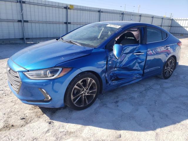 HYUNDAI ELANTRA 2017 5npd84lf2hh119328