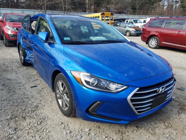 HYUNDAI ELANTRA SE 2017 5npd84lf2hh170358