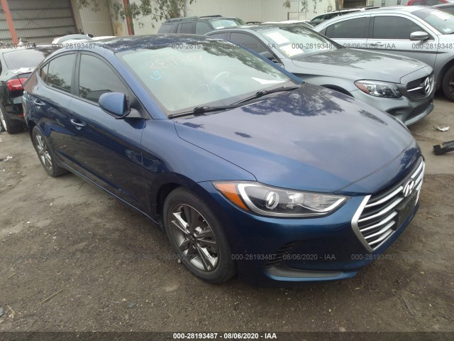 HYUNDAI ELANTRA 2018 5npd84lf2jh214199