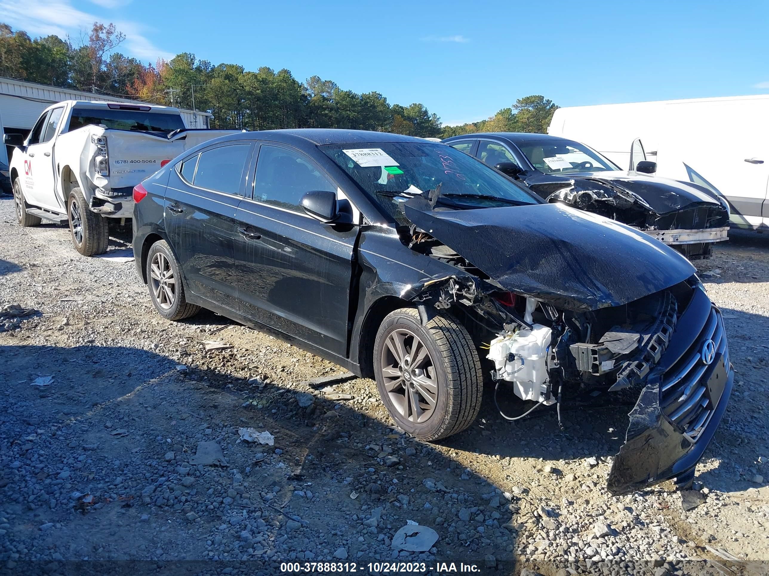 HYUNDAI ELANTRA 2018 5npd84lf2jh217538