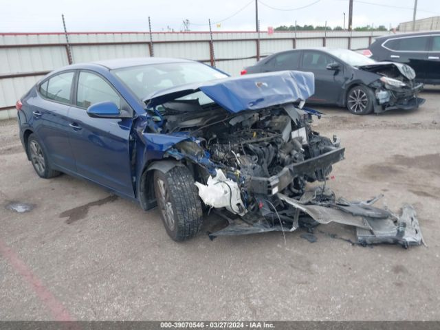 HYUNDAI ELANTRA 2018 5npd84lf2jh220987