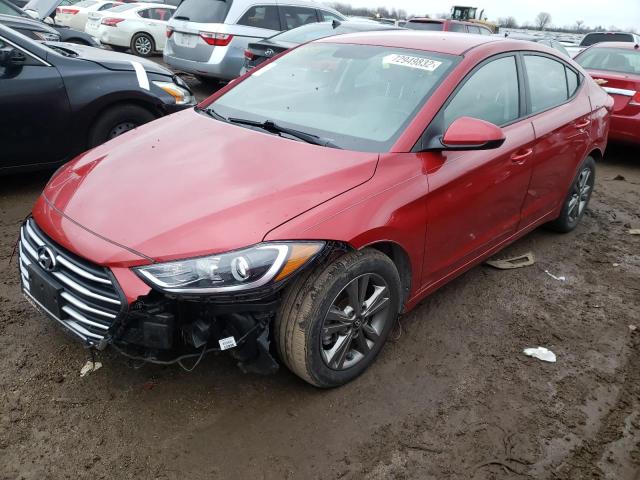 HYUNDAI ELANTRA SE 2018 5npd84lf2jh226336