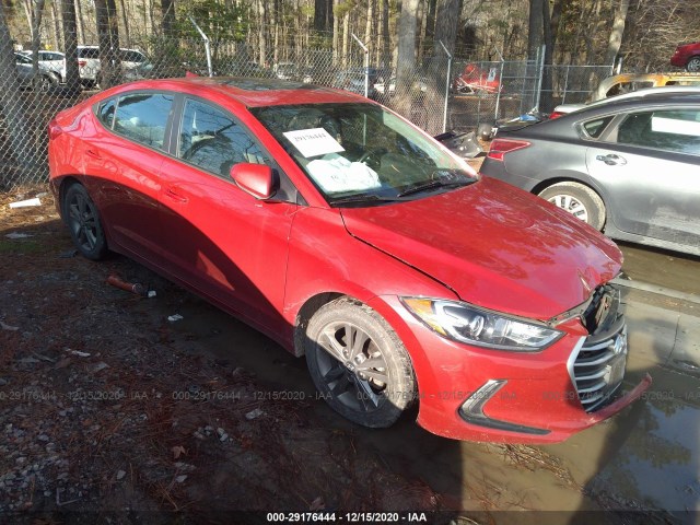 HYUNDAI ELANTRA 2018 5npd84lf2jh238678