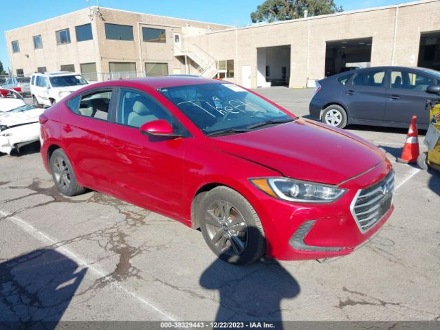 HYUNDAI ELANTRA 2018 5npd84lf2jh253276