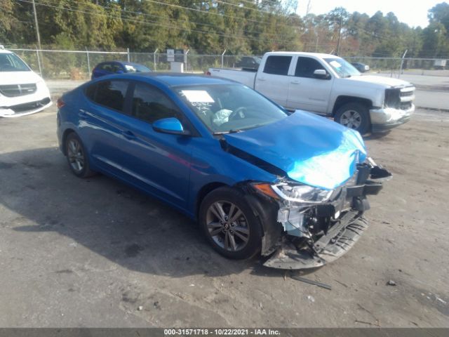 HYUNDAI ELANTRA 2018 5npd84lf2jh256582