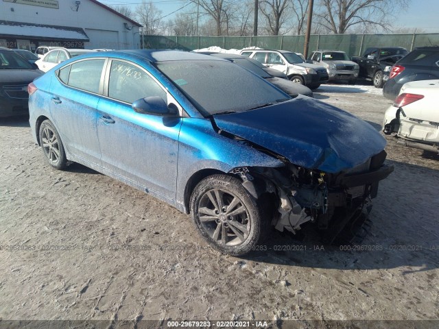 HYUNDAI ELANTRA 2018 5npd84lf2jh280767