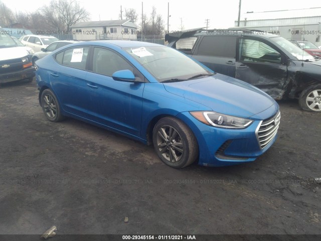 HYUNDAI ELANTRA 2018 5npd84lf2jh284205