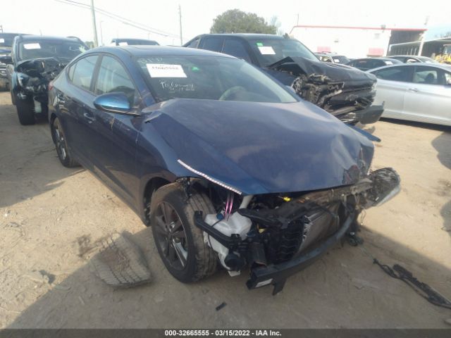 HYUNDAI ELANTRA 2018 5npd84lf2jh292305