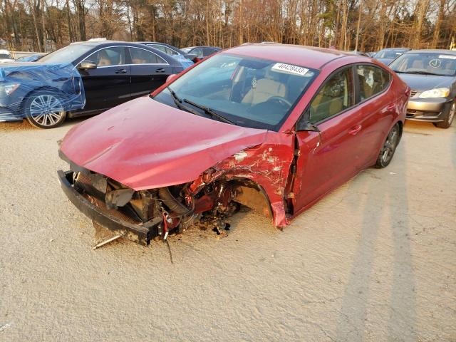 HYUNDAI ELANTRA SE 2018 5npd84lf2jh304243