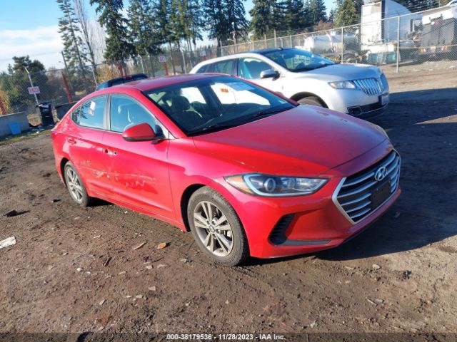 HYUNDAI ELANTRA 2018 5npd84lf2jh305621