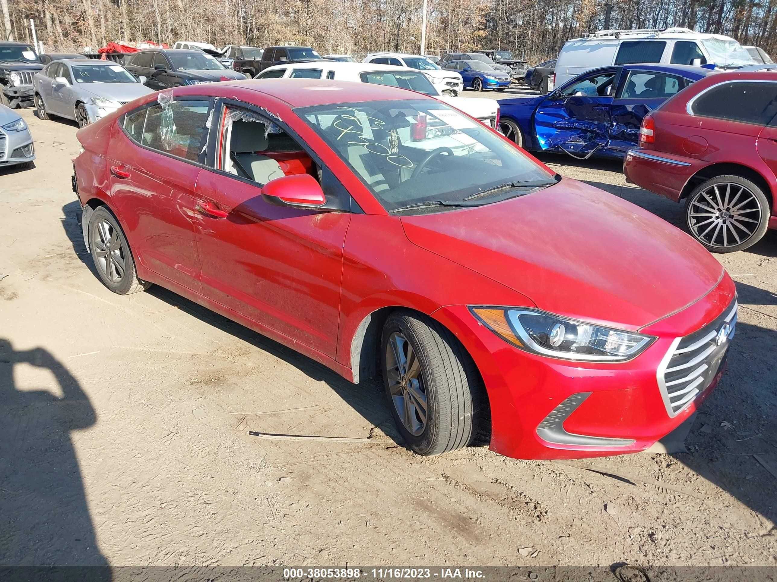 HYUNDAI ELANTRA 2018 5npd84lf2jh336660