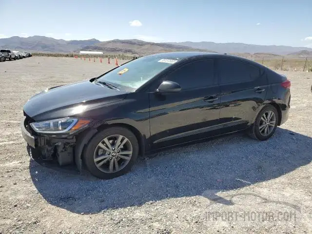 HYUNDAI ELANTRA 2018 5npd84lf2jh358559