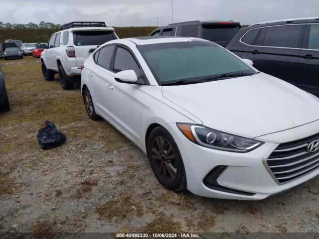 HYUNDAI ELANTRA 2018 5npd84lf2jh394283