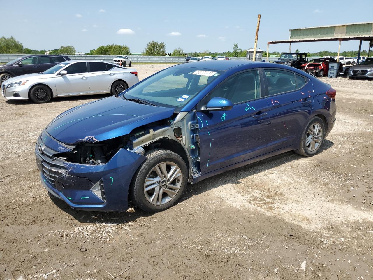 HYUNDAI ELANTRA 2019 5npd84lf2kh481568