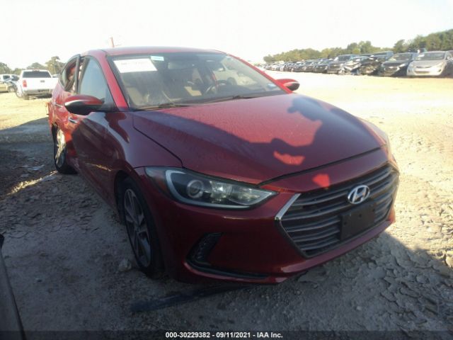 HYUNDAI ELANTRA 2017 5npd84lf3hh044610