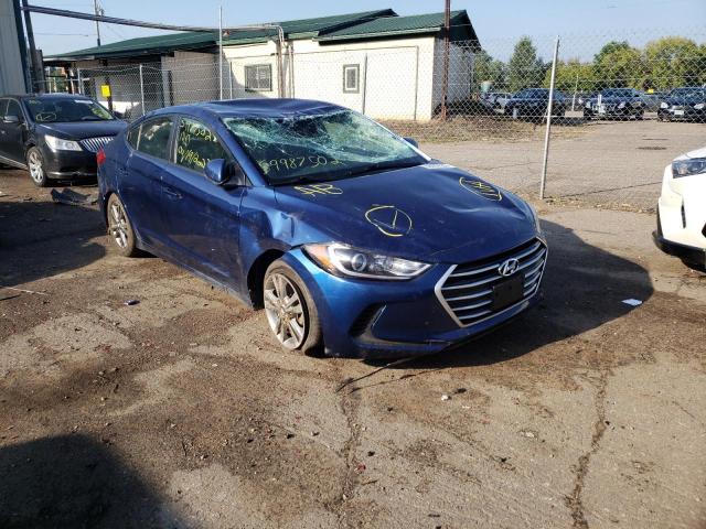 HYUNDAI ELANTRA SE 2017 5npd84lf3hh047104