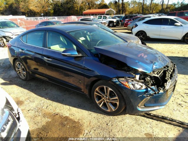 HYUNDAI ELANTRA 2017 5npd84lf3hh056031