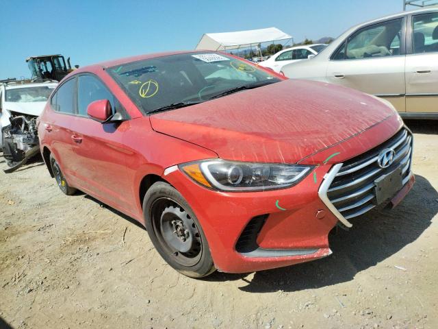 HYUNDAI ELANTRA SE 2017 5npd84lf3hh119225