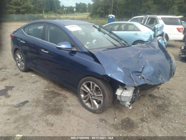 HYUNDAI ELANTRA 2017 5npd84lf3hh128555