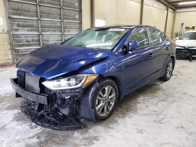 HYUNDAI ELANTRA SE 2017 5npd84lf3hh146084