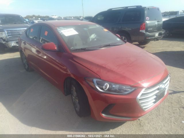 HYUNDAI ELANTRA 2018 5npd84lf3jh218889