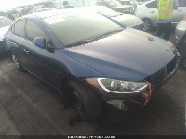 HYUNDAI ELANTRA 2018 5npd84lf3jh221002