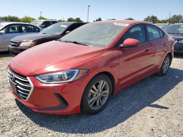 HYUNDAI ELANTRA 2018 5npd84lf3jh234686