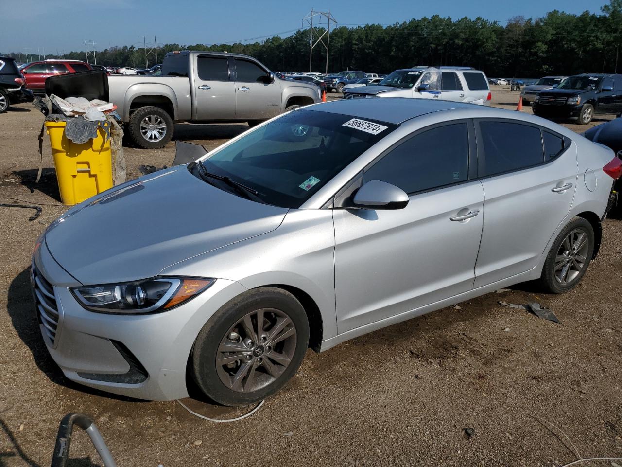 HYUNDAI ELANTRA 2018 5npd84lf3jh237846