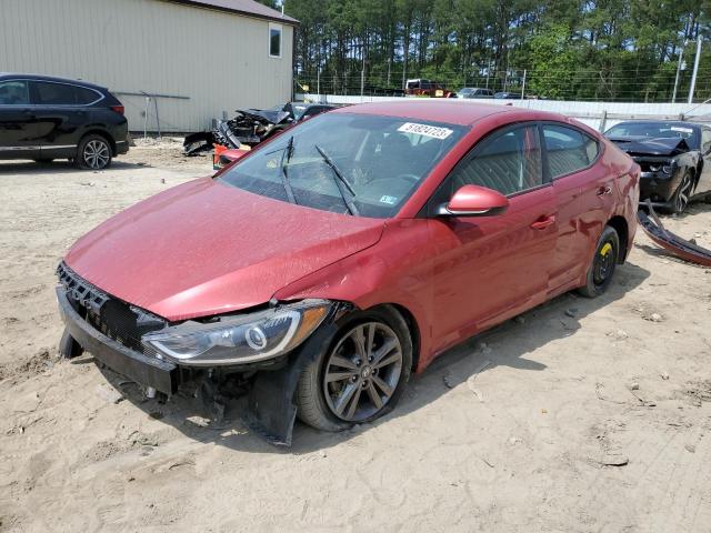 HYUNDAI ELANTRA SE 2018 5npd84lf3jh244344