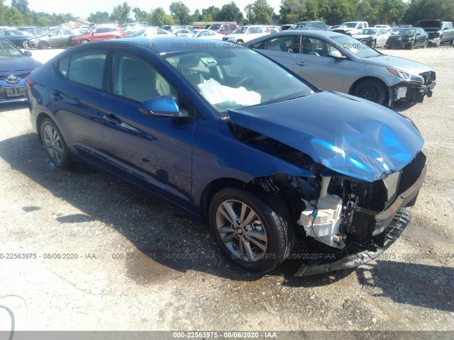 HYUNDAI ELANTRA 2018 5npd84lf3jh305806