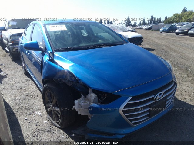 HYUNDAI ELANTRA 2018 5npd84lf3jh307636