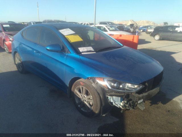 HYUNDAI ELANTRA 2018 5npd84lf3jh311380