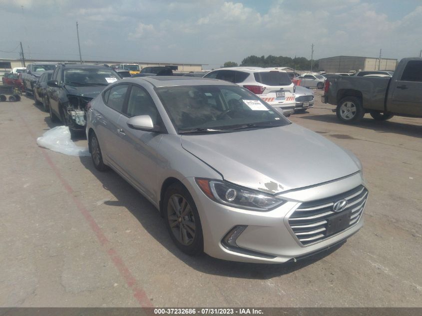 HYUNDAI ELANTRA 2018 5npd84lf3jh312061