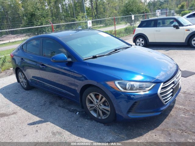 HYUNDAI ELANTRA 2018 5npd84lf3jh324534