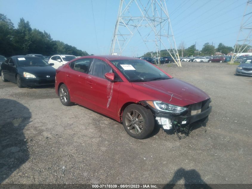 HYUNDAI ELANTRA 2018 5npd84lf3jh327045