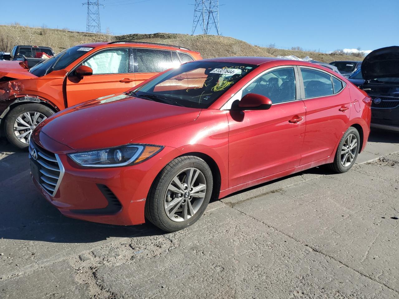 HYUNDAI ELANTRA 2018 5npd84lf3jh339387