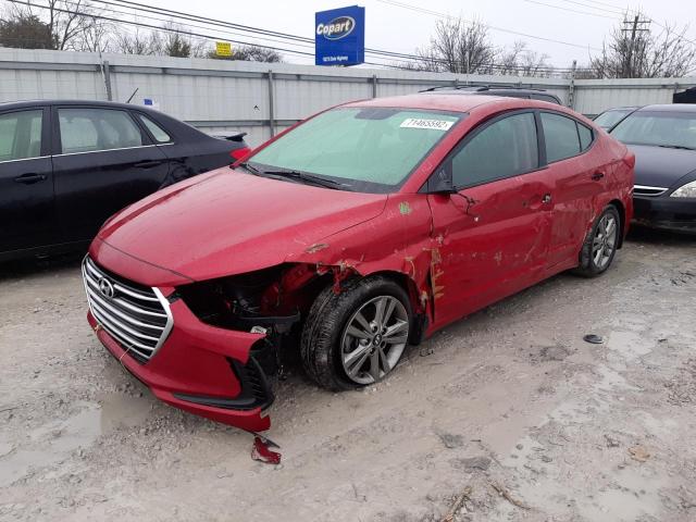 HYUNDAI ELANTRA SE 2018 5npd84lf3jh354116