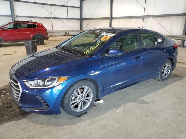 HYUNDAI ELANTRA SE 2018 5npd84lf3jh380425