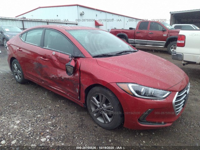 HYUNDAI ELANTRA 2018 5npd84lf3jh394292