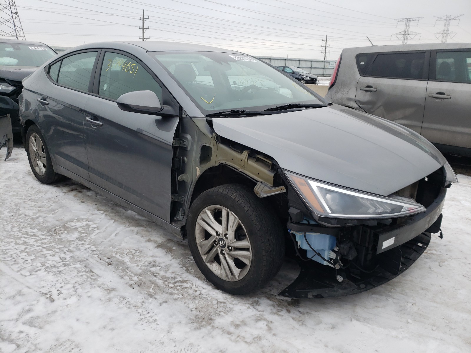 HYUNDAI ELANTRA SE 2019 5npd84lf3kh420536